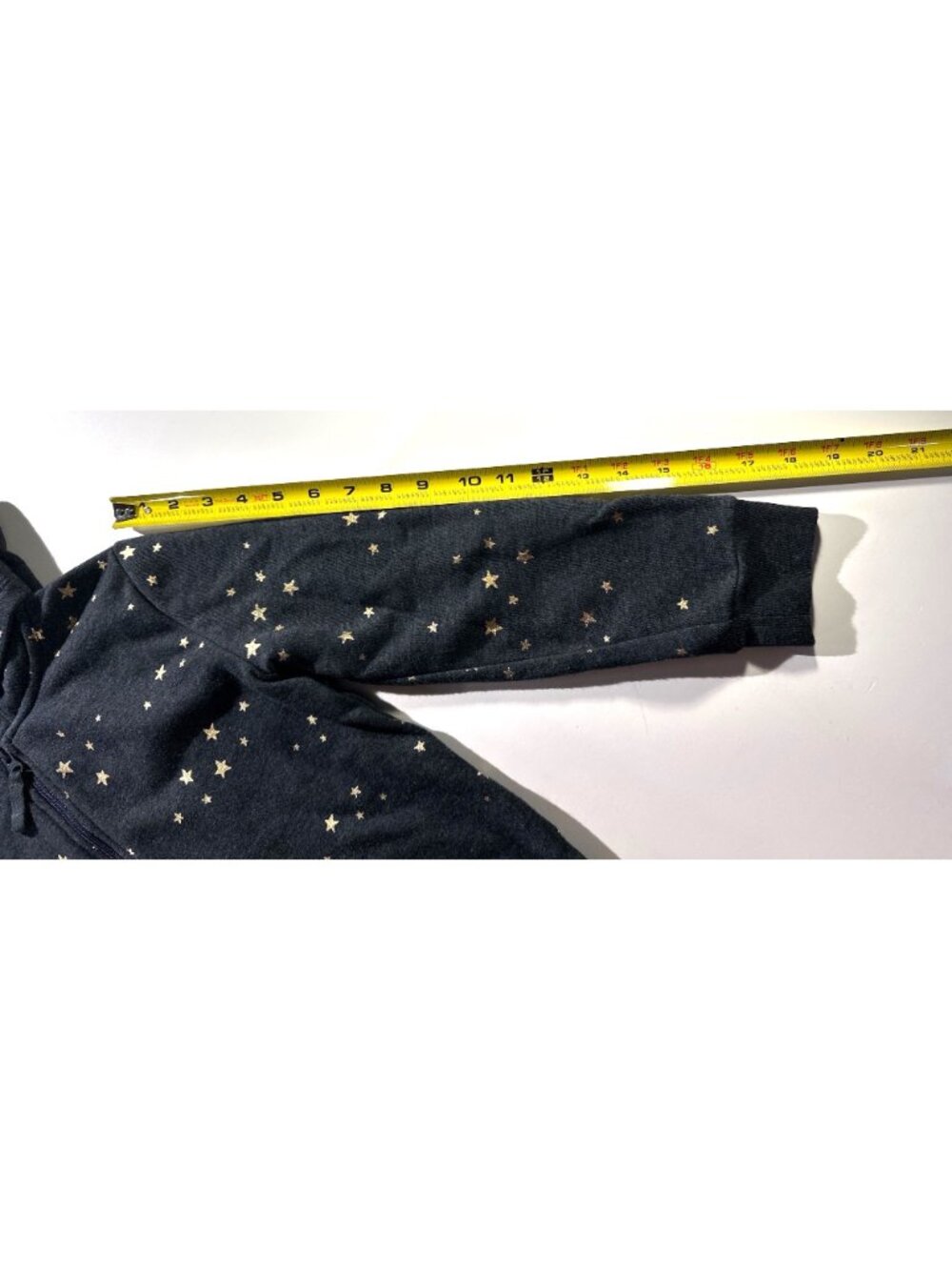 Cat & Jack Girls Star Print Zip-Up Hoodie - Picture 8 of 12
